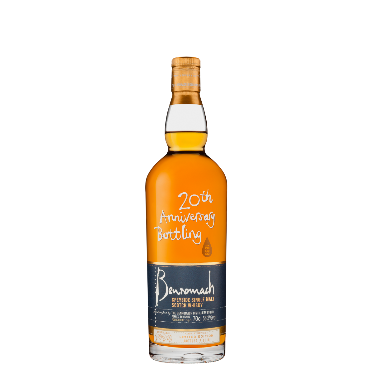 Benromach »20th Anniversary Bottling«  Cask Strength
