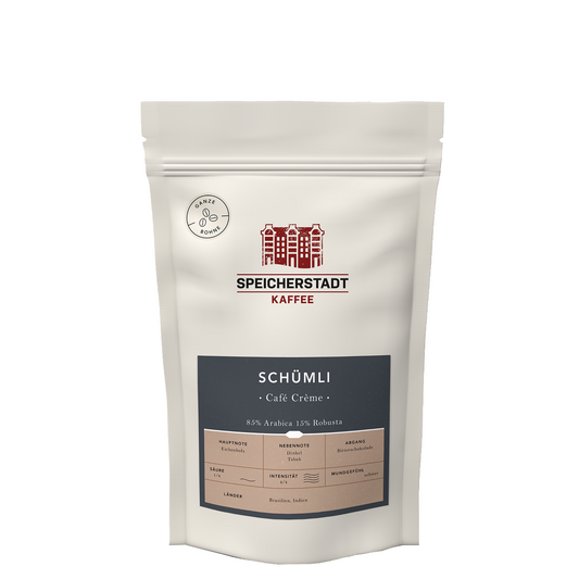 Speicherstadt Kaffee »Schümli Café Crème« ganze Bohne